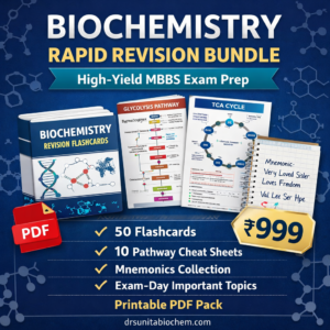 biochemistry rapid revision bundle